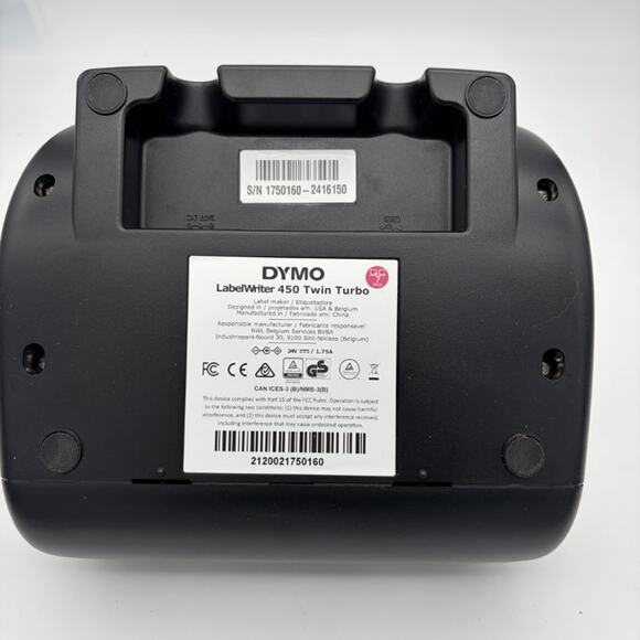 Dymo LabelWriter 450 Twin Turbo Direct Thermal Dual Roll Label Printer - Picture 3 of 7